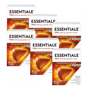 Essentiale Max, 600 mg, kapsułki twarde, 6 x 30 szt. - zdjęcie produktu