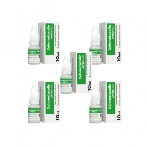 Xylometazolin APTEO MED 0,1%, krople do nosa, 5 x 10 ml - zdjęcie produktu