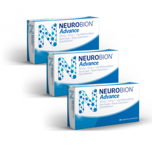 Neurobion Advance, tabletki, 3 x 30 szt. - zdjęcie produktu
