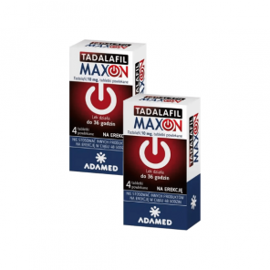 Tadalafil Maxon, 10 mg, tabletki, 2 x 4 szt. - zdjęcie produktu