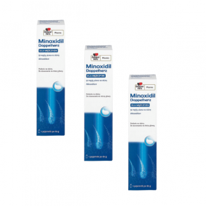 Doppelherz Minoxidil dla Mężczyzn, pianka na skórę głowy, 3 x 60 ml - zdjęcie produktu