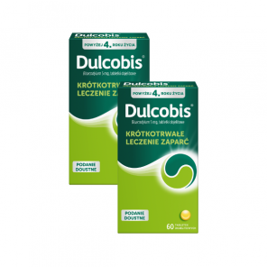 Dulcobis, 5 mg, tabletki dojelitowe, 2 x 60 szt. - zdjęcie produktu
