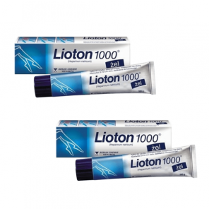 Lioton 1000, 8,5 mg/g (1000 j.m.)/g, żel, 2 x 100 g - zdjęcie produktu