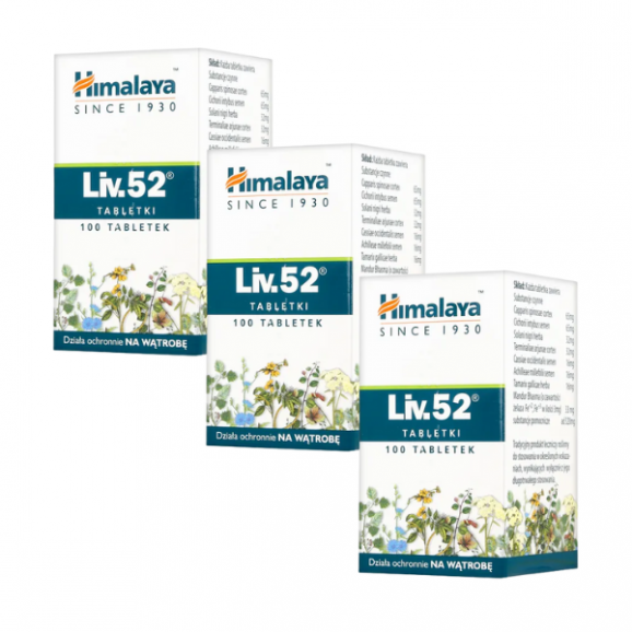 Liv 52, tabletki, 3 x 100 szt. Liv 52, tabletki, 3 x 100 szt. - zdjęcie produktu