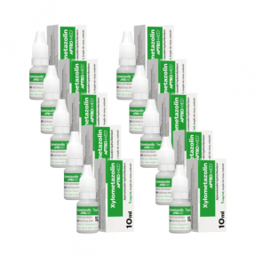 Xylometazolin APTEO MED 0,1%, krople do nosa, 10 x 10 ml - zdjęcie produktu