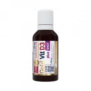 Olimp Gold-Vit D3 Plus, smak wiśniowy, shot, 25 ml - zdjęcie produktu