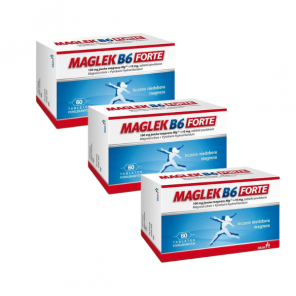 Maglek B6 Forte, tabletki, 3 x 60 szt. - zdjęcie produktu