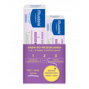 Mustela Duopak Krem do przewijania 123 - 100ml +50 - zdjęcie produktu