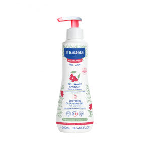 Mustela Bebe Enfant, łagodzący żel do mycia ciała dla dzieci, skóra wrażliwa, 300 ml - zdjęcie produktu
