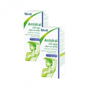 Antidral, płyn na skórę, (100 mg / g), 2 x 50 ml - zdjęcie produktu
