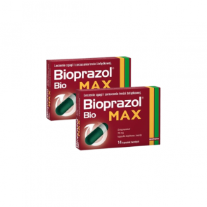 Bioprazol Bio Max, 20 mg, kapsułki dojelitowe twarde, 2 x 14 szt. - zdjęcie produktu