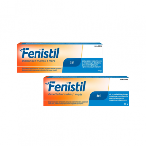 Fenistil 0.1%, żel, (1 mg / g), 2 x 30 g - zdjęcie produktu