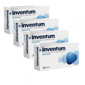 Inventum, 25 mg, tabletki do rozgryzania, żucia, 4 x 4 szt. - zdjęcie produktu