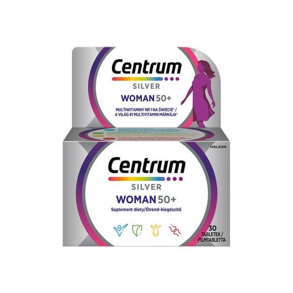 Centrum Silver Woman 50+, tabletki, 30 szt. - zdjęcie produktu