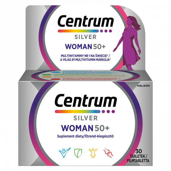 Centrum Silver Woman 50+, tabletki, 30 szt. - zdjęcie produktu