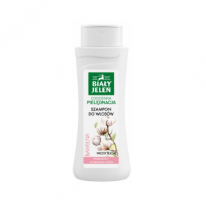 Biały Jeleń Codzienna Pielęgnacja Bawełna, szampon do włosów suchych, 300 ml - zdjęcie produktu