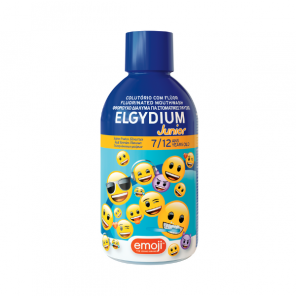 Elgydium Junior Emoji, płyn do płukania jamy ustnej dla dzieci, 7-12 lat, 500 ml - zdjęcie produktu