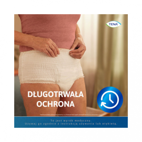 Tena Pants ProSkin, majtki chłonne, rozmiar L, 100-135 cm, Plus, 10 szt. - zdjęcie produktu