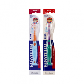 Elgydium Kids, szczoteczka do zębów dla dzieci 2-6 lat, 2 x 1 szt. - zdjęcie produktu