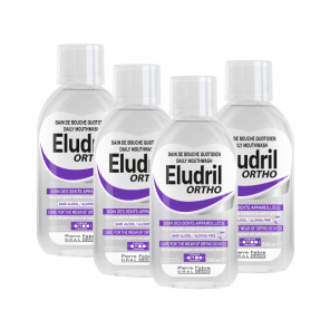 Eludril Ortho, płyn do płukania jamy ustnej, 4 x 500 ml - zdjęcie produktu