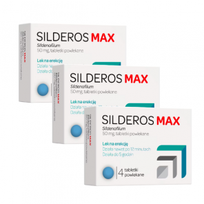 Silderos Max 50 mg, tabletki powlekane, 3 x 4 szt. - zdjęcie produktu