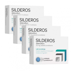 Apteo Med Silderos 25 mg, tabletki powlekane, 4 x 8 szt. - zdjęcie produktu