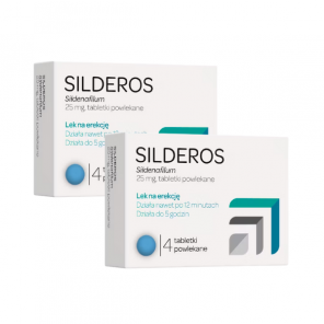 Apteo Med Silderos 25 mg, tabletki powlekane, 2 x 4 szt. - zdjęcie produktu