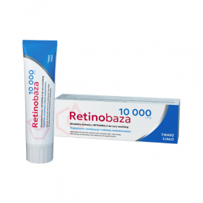 Retinobaza 10 000, ultralekka formuła z witaminą A, krem do twarzy i ciała, 30 g - zdjęcie produktu
