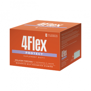 4Flex Protect, smak pomarańczowy, saszetki, 30 szt. - zdjęcie produktu