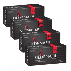 Sildenafil Aristo 50 mg, tabletki 4 x 4 szt. - zdjęcie produktu