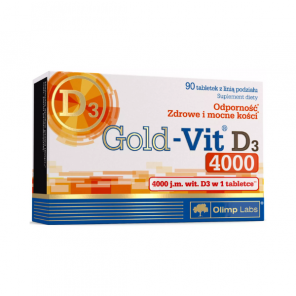 Olimp Gold-Vit D3 4000 j.m., tabletki, 90 szt. - zdjęcie produktu