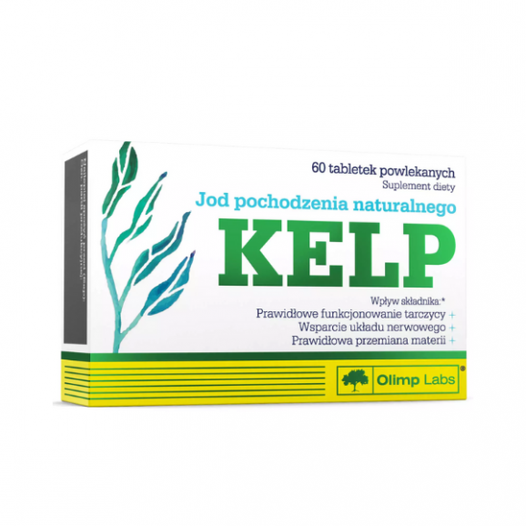 Olimp Kelp, tabletki powlekane, 60 szt. Olimp Kelp, tabletki powlekane, 60 szt. - zdjęcie produktu