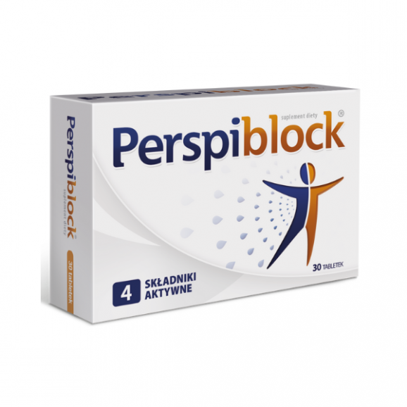 Perspiblock, tabletki, 30 szt. Perspiblock, tabletki, 30 szt. - zdjęcie produktu