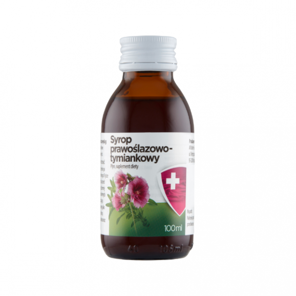 Syrop prawoślazowo-tymiankowy Aflofarm, 100 ml Syrop prawoślazowo-tymiankowy Aflofarm, 100 ml - zdjęcie produktu