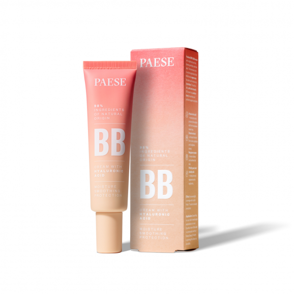 Paese, krem koloryzujący BB z kwasem hialuronowym, 2,5 Nude, 30 ml Paese, krem koloryzujący BB z kwasem hialuronowym, 2,5 Nude, 30 ml - zdjęcie produktu