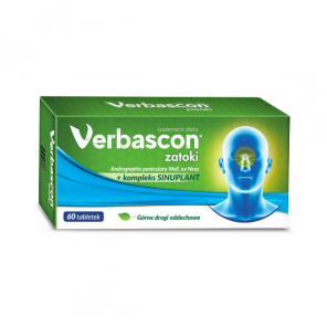 Verbascon Zatoki, tabletki, 60 szt. - zdjęcie produktu