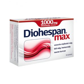 Diohespan Max 1000 mg, tabletki, 30 szt. - zdjęcie produktu