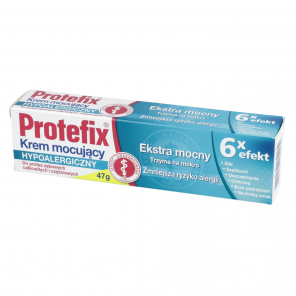 Protefix, krem mocujący do protez zębowych, hypoalergiczny, 47 g - zdjęcie produktu