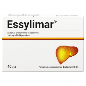 Essylimar 100 mg, tabletki, 40 szt. - zdjęcie produktu