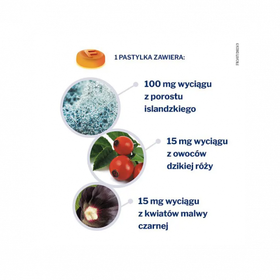 Fiorda, smak cytrynowy, pastylki do ssania, 30 szt. Fiorda, smak cytrynowy, pastylki do ssania, 30 szt. - zdjęcie produktu