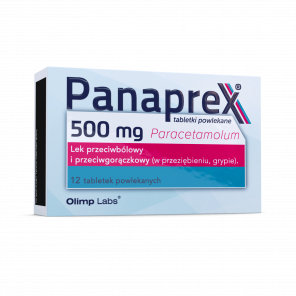 Panaprex, 500 mg, tabletki powlekane, 12 szt. - zdjęcie produktu