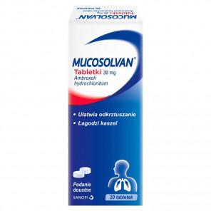 Mucosolvan 30 mg, tabletki, 20 szt. - zdjęcie produktu