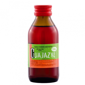 Guajazyl, 125 mg/5 ml, syrop, 150 g - zdjęcie produktu