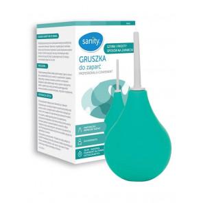 Sanity Gruszka do zaparć dla dorosłych i dzieci powyżej 3 lat, nr 9, z kanką - zdjęcie produktu