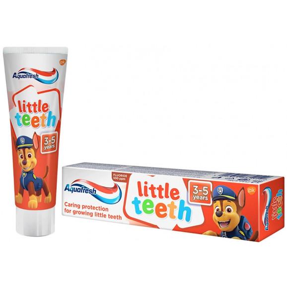 Aquafresh Little Teeth Pasta do mycia zębów dla dzieci 3-5 lat, 50 ml - zdjęcie produktu