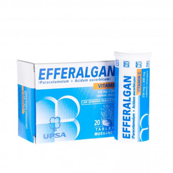 Efferalgan Vitamin C (20 tabletek musujących) - zdjęcie produktu