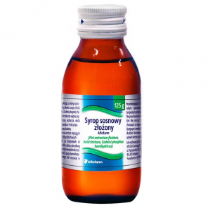 Aflofarm Syrop sosnowy złożony, 125 g - zdjęcie produktu