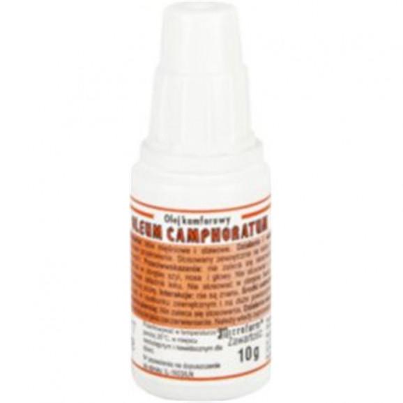 Olej kamforowy roztwór na skórę 10% (10 g) - zdjęcie produktu