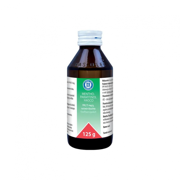 Hasco Mentho-Paraffinol, płyn, 125 g Hasco Mentho-Paraffinol, płyn, 125 g - zdjęcie produktu