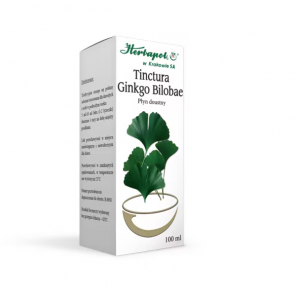 Tinctura Ginkgo Bilobae 100ml – lek roślinny - zdjęcie produktu